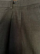 Pantalón de Vestir Hombre Gris Oscuro de Calce Clásico con Pliegues Talla XXL - Miniatura 9