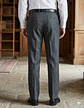 Pantalón de Vestir Hombre Gris Oscuro de Calce Clásico con Pliegues Talla XXL - Miniatura 4