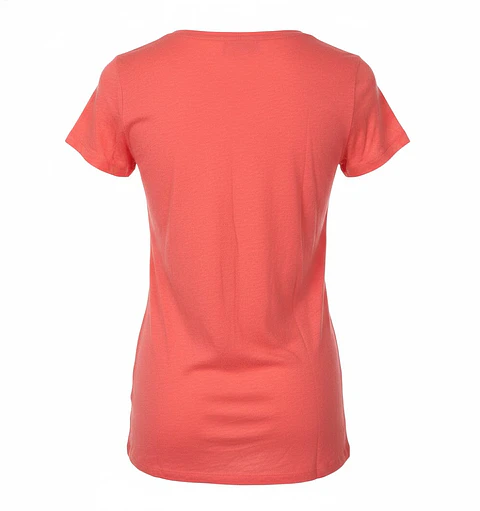 Polera Mujer American Eagle Coral Básica Talla M