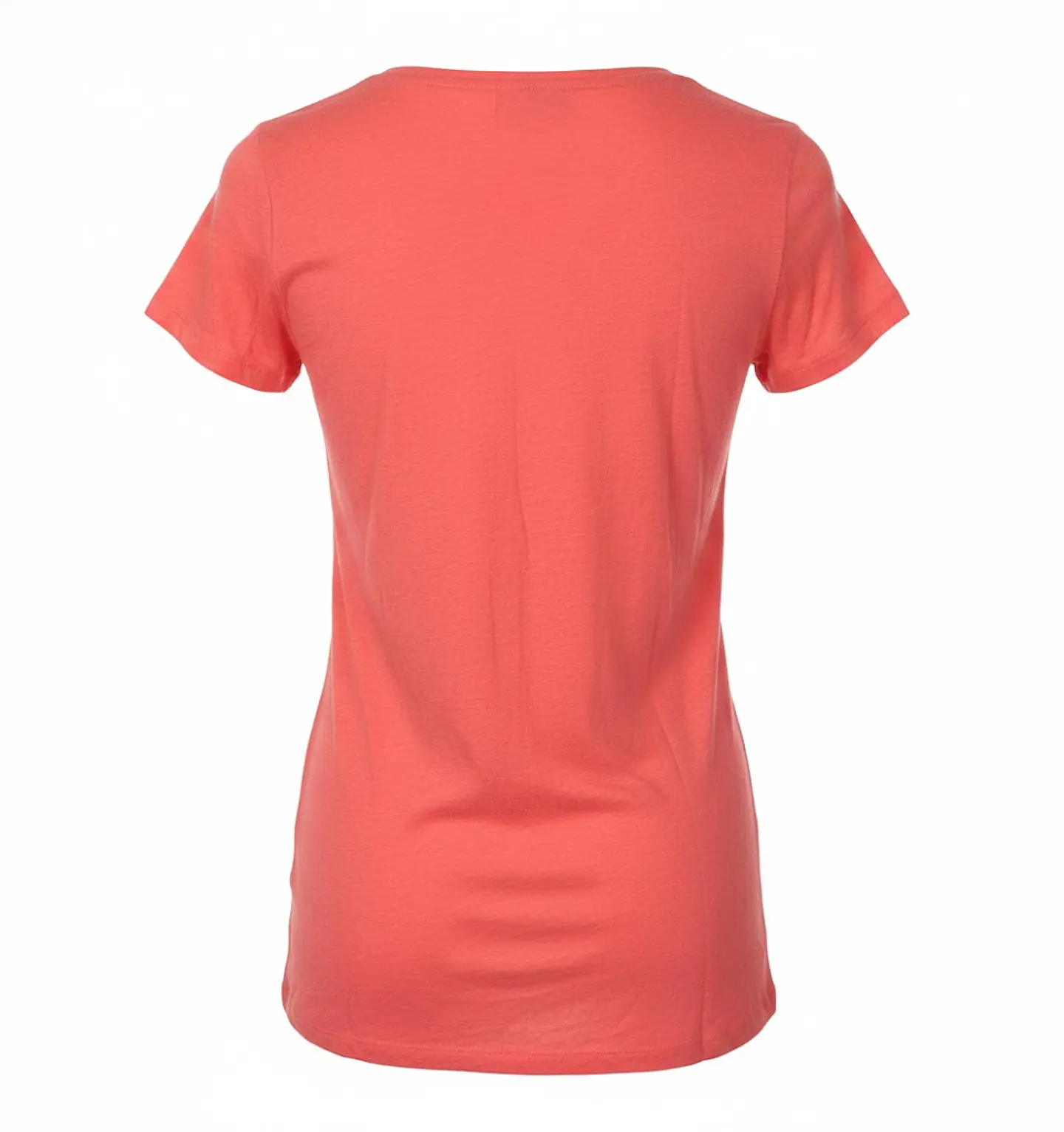 Polera Mujer American Eagle Coral Básica Talla M 2