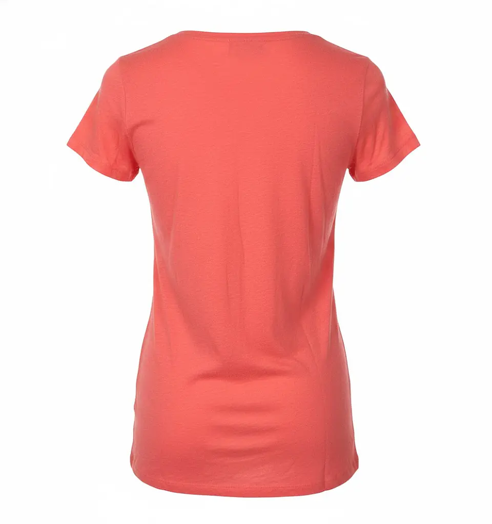 Polera Mujer American Eagle Coral Básica Talla M 2