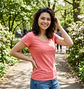 Polera Mujer American Eagle Coral Básica Talla M - Miniatura 3