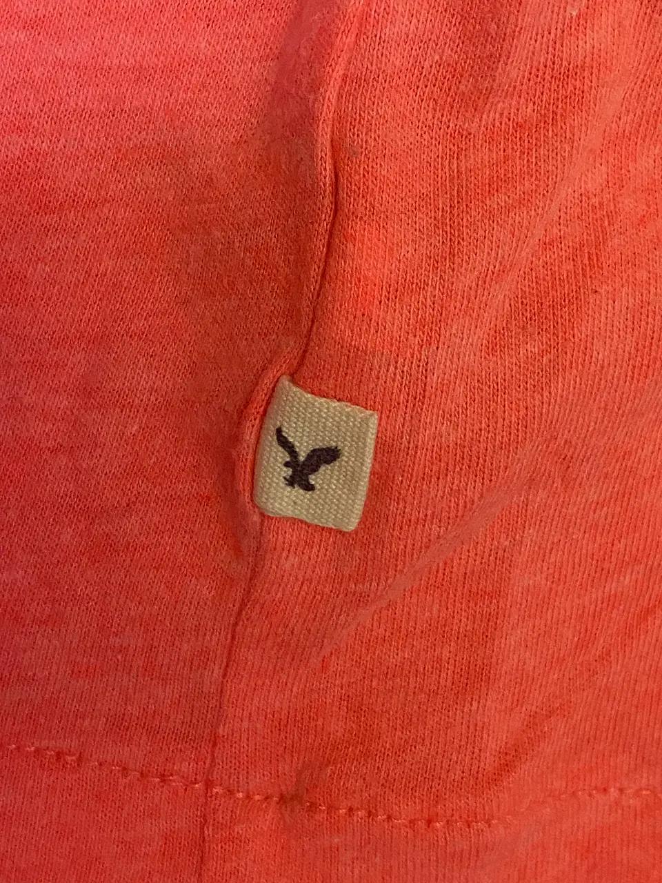 Polera Mujer American Eagle Coral Básica Talla M 7