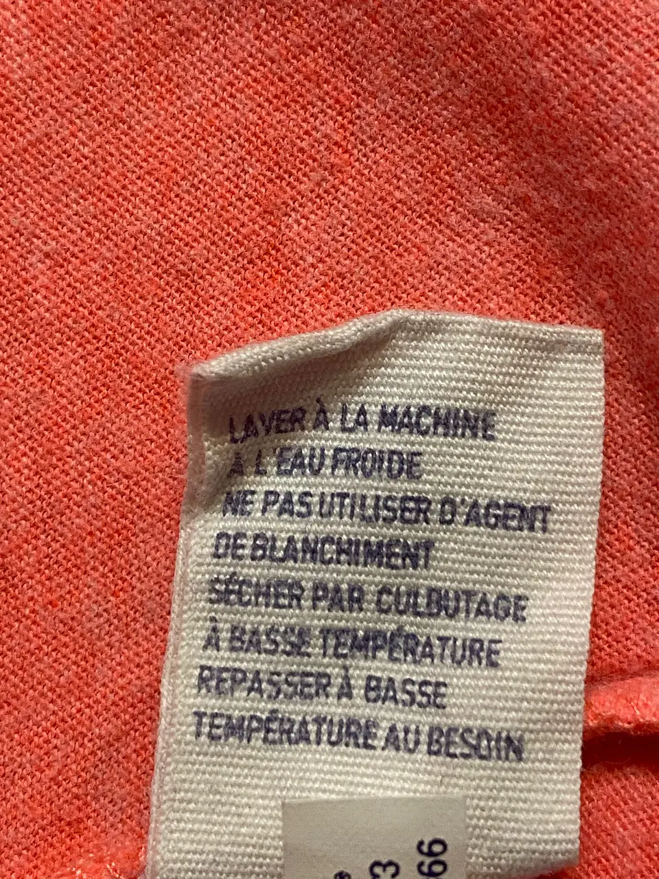 Polera Mujer American Eagle Coral Básica Talla M 8