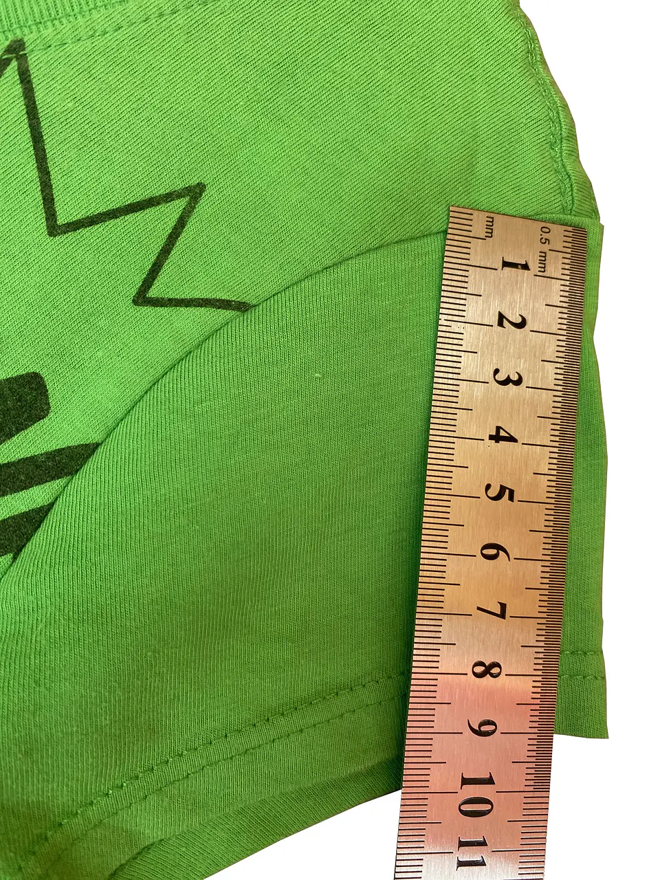Polera Disney Mujer Campanita Tinkerbell Verde Cuello V Talla S 11