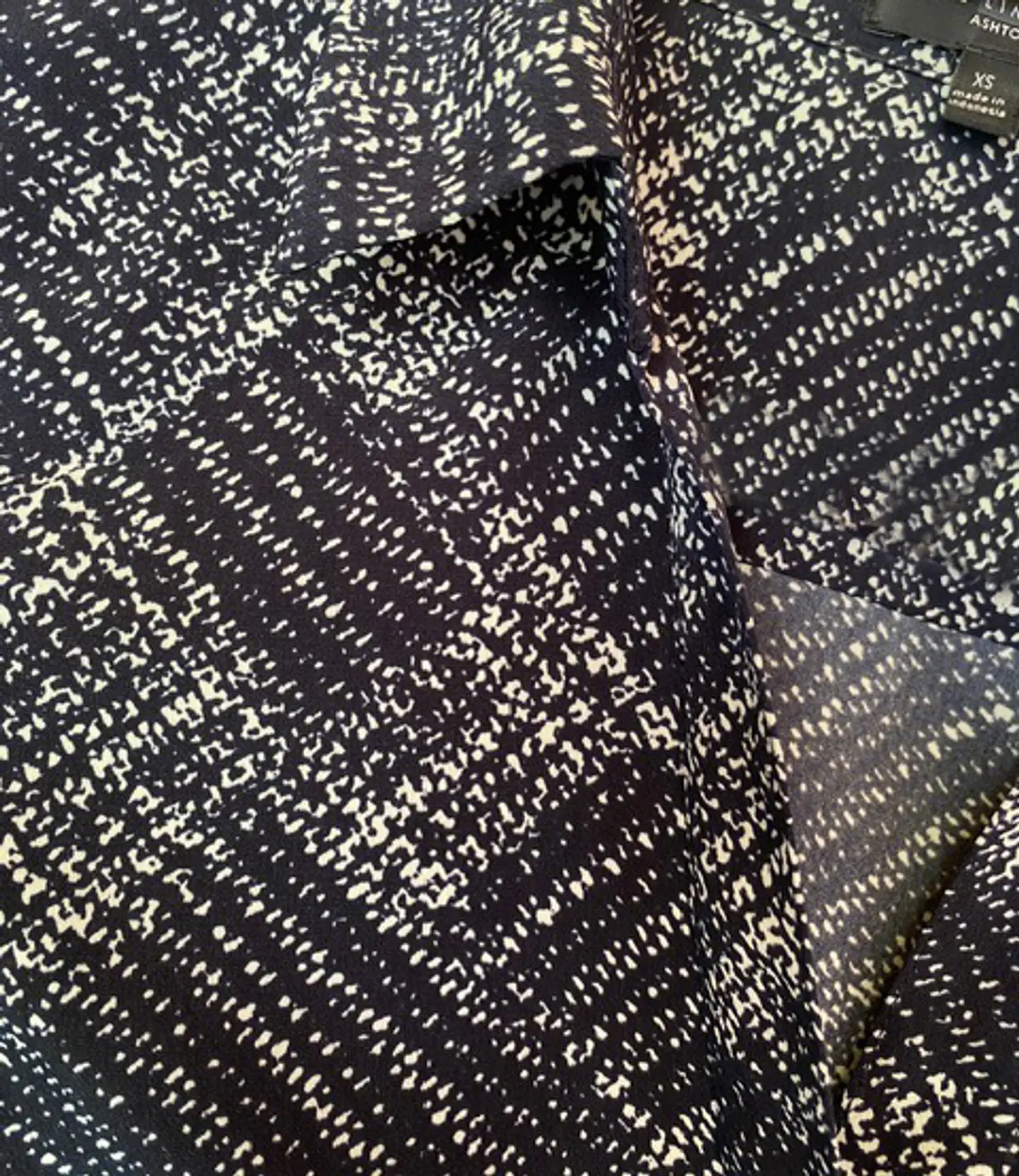 Vestido Corto Mujer The Limited Tipo Camisero Azul Ejecutivo Talla XS 8
