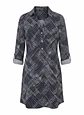 Vestido Corto Mujer The Limited Tipo Camisero Azul Ejecutivo Talla XS - Miniatura 1
