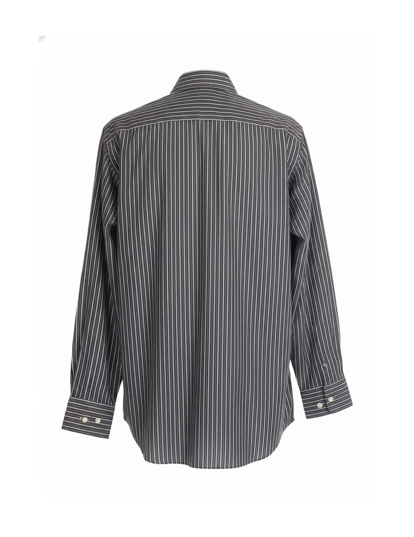 Camisa Hombre Guy Laroche Regular Fit Rayas Negro y Blanco Talla L 2