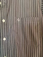 Camisa Hombre Guy Laroche Regular Fit Rayas Negro y Blanco Talla L - Miniatura 7