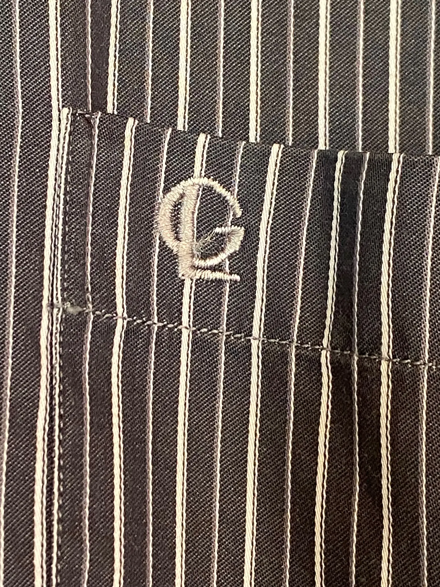 Camisa Hombre Guy Laroche Regular Fit Rayas Negro y Blanco Talla L 8