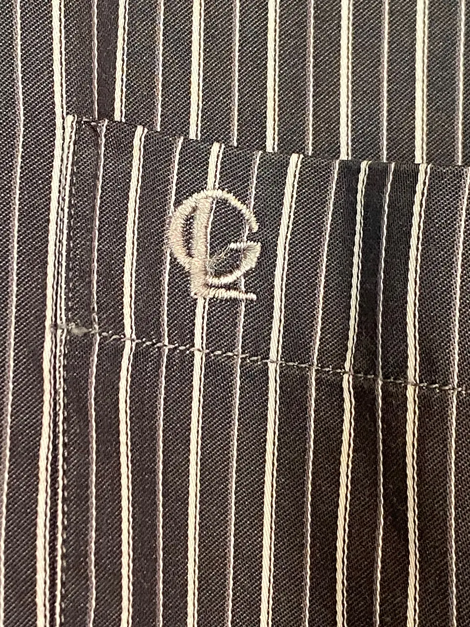 Camisa Hombre Guy Laroche Regular Fit Rayas Negro y Blanco Talla L 8