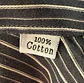 Camisa Hombre Guy Laroche Regular Fit Rayas Negro y Blanco Talla L - Miniatura 10