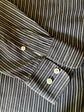 Camisa Hombre Guy Laroche Regular Fit Rayas Negro y Blanco Talla L - Miniatura 11