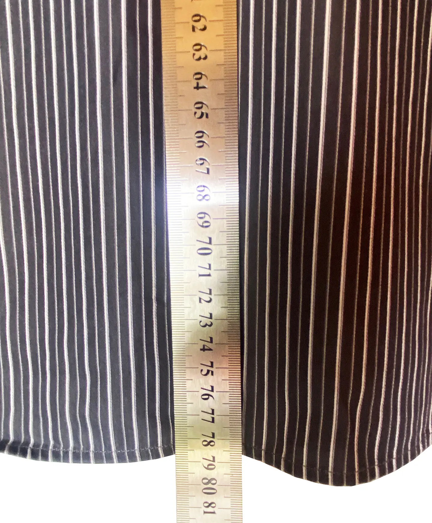 Camisa Hombre Guy Laroche Regular Fit Rayas Negro y Blanco Talla L 14