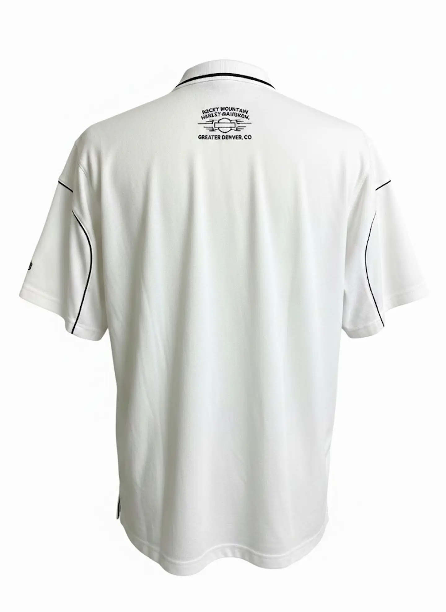 Polera Polo Hombre Harley-Davidson Blanco Urbano Talla XL 2
