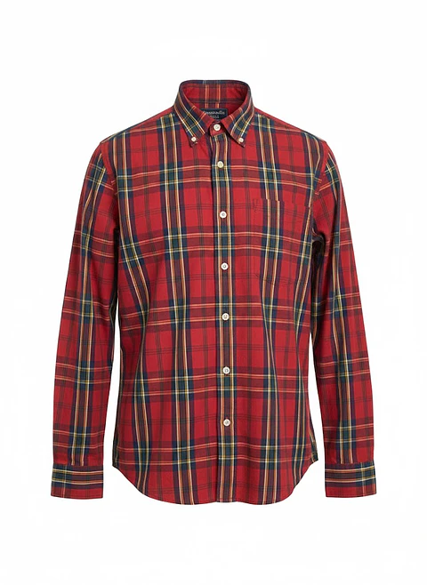 Camisa Casual Hombre Abercrombie & Fitch Muscle Fit Talla L