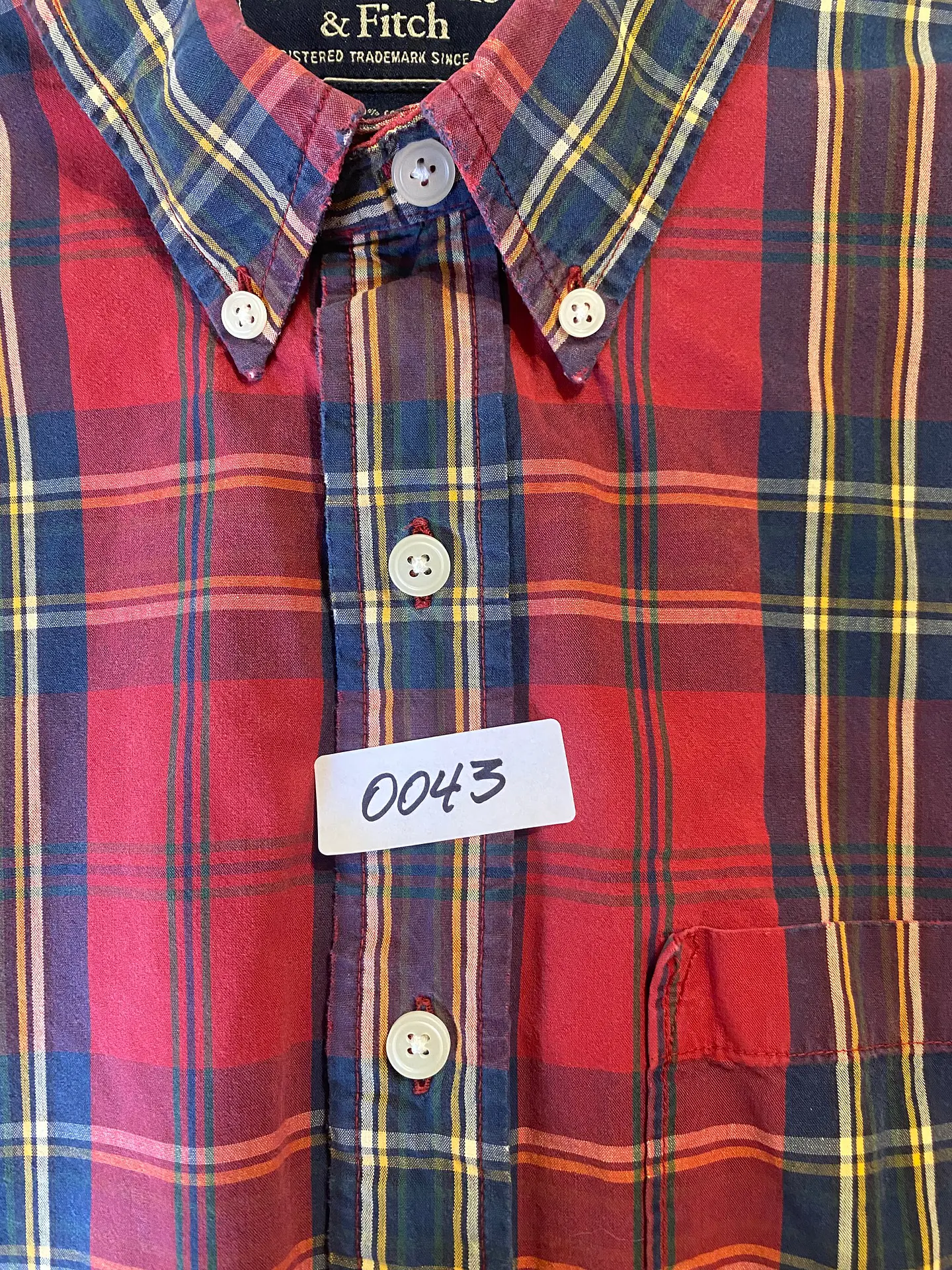 Camisa Casual Hombre Abercrombie & Fitch Muscle Fit Talla L 15