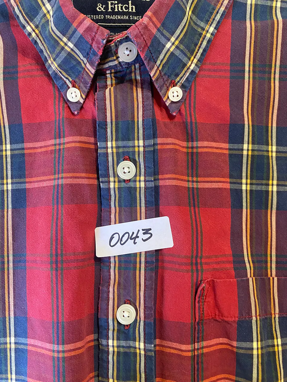 Camisa Casual Hombre Abercrombie & Fitch Muscle Fit Talla L 15