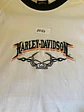 Polera Hombre Harley-Davidson Original Bordada Blanca Talla XL - Miniatura 10