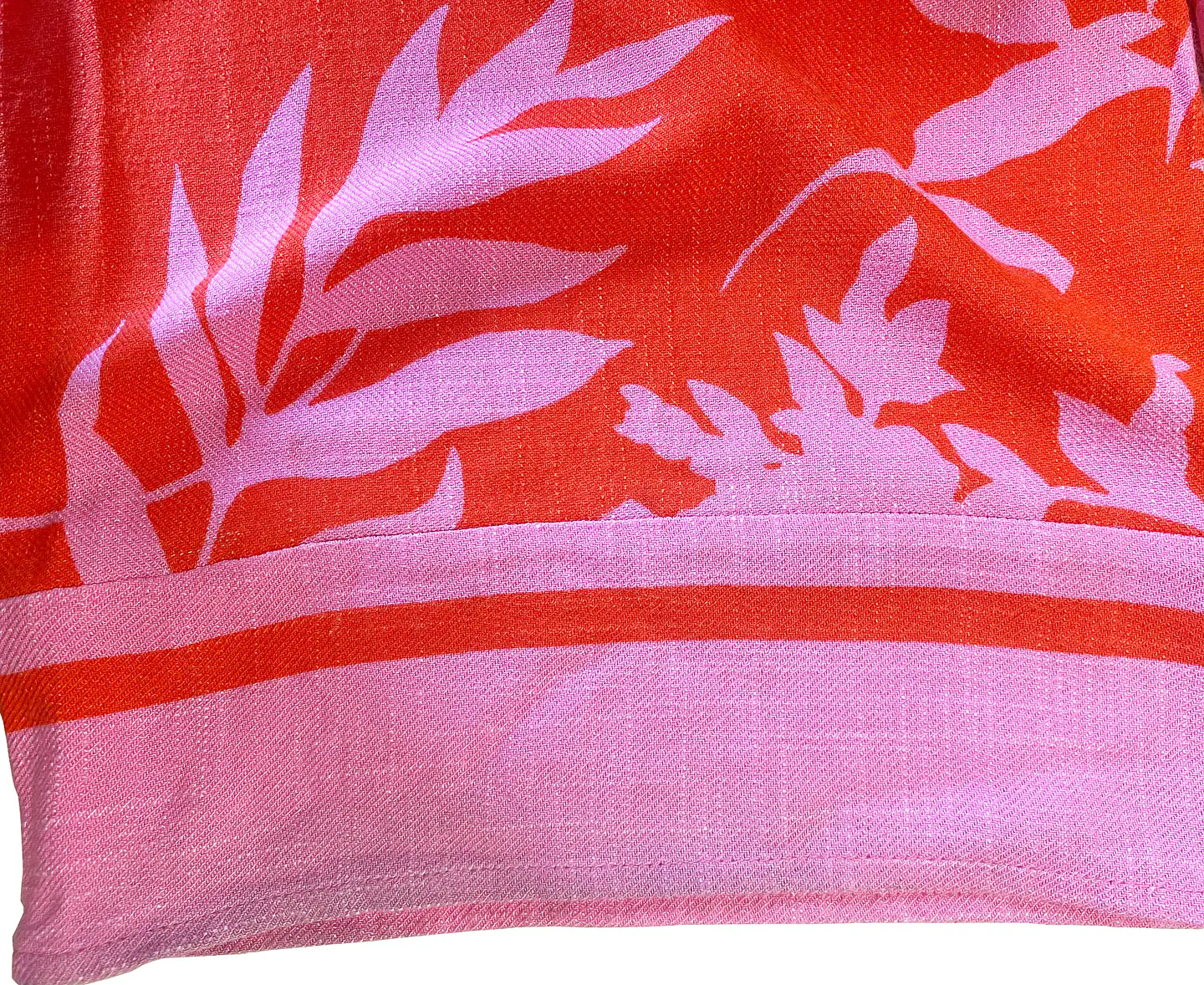 Pantalón Palazzo Mujer Sienna Sky Floreado Fucsia Y Rojo Talla S 11