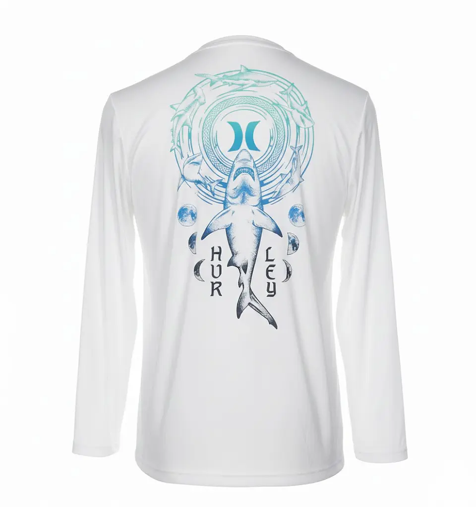 Polera Niño Hurley Sunscreen (UPF 50+) Manga Larga Talla XL (14/16) 2