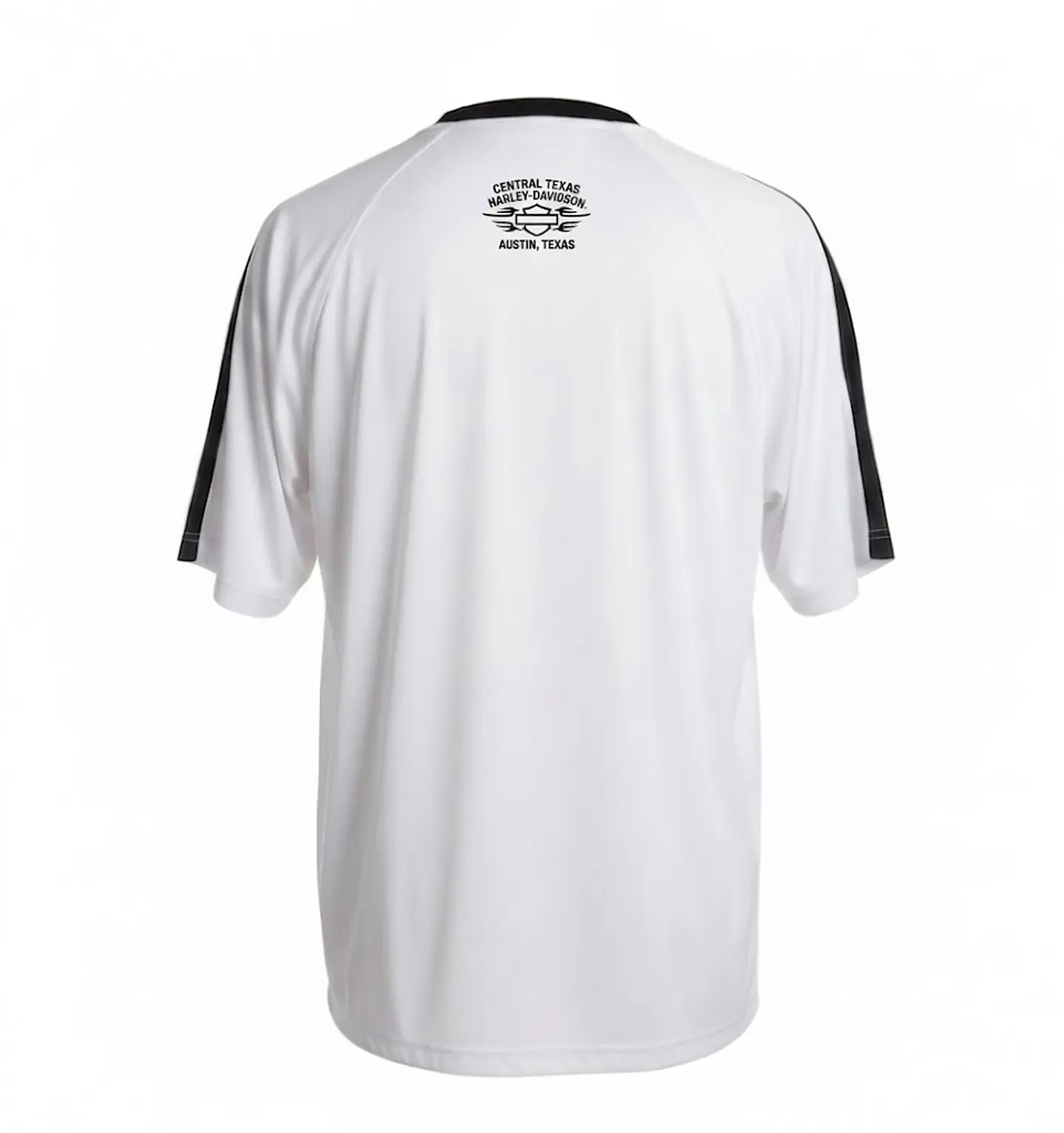Polera Hombre Harley-Davidson Original Bordada Blanca Talla XL 2