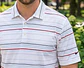 Polera Tipo Polo Hombre Nike Golf Original Rayada Blanca Talla XL - Miniatura 4