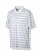 Polera Tipo Polo Hombre Nike Golf Original Rayada Blanca Y Celeste Talla XL - Miniatura 1