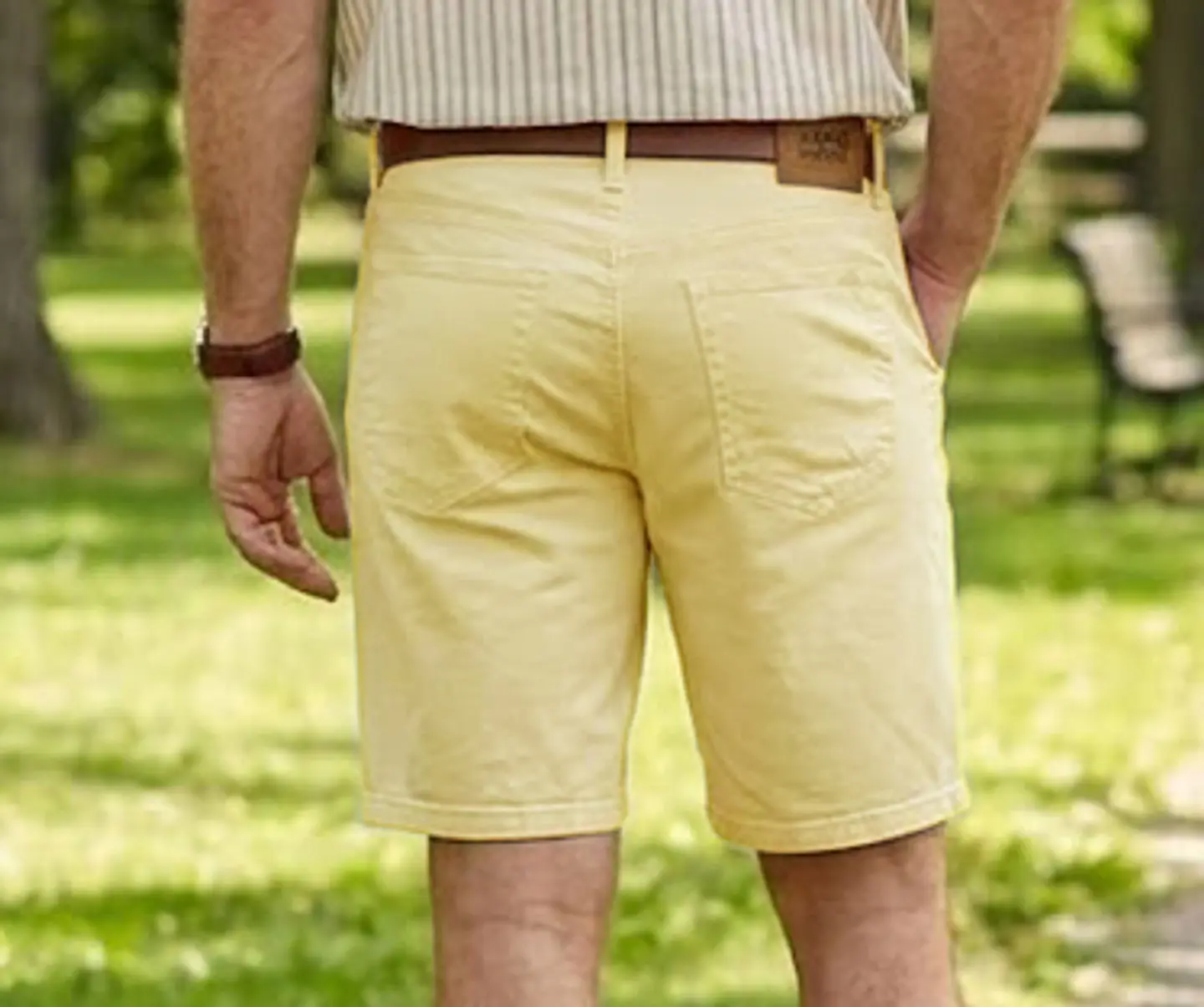 Short Bermuda Hombre Izod Amarillo Suave Talla 34 / 44 talla chile 6