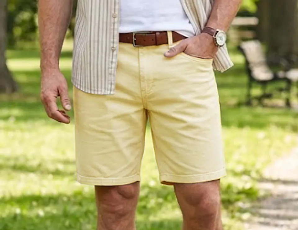 Short Bermuda Hombre Izod Amarillo Suave Talla 34 / 44 talla chile 4