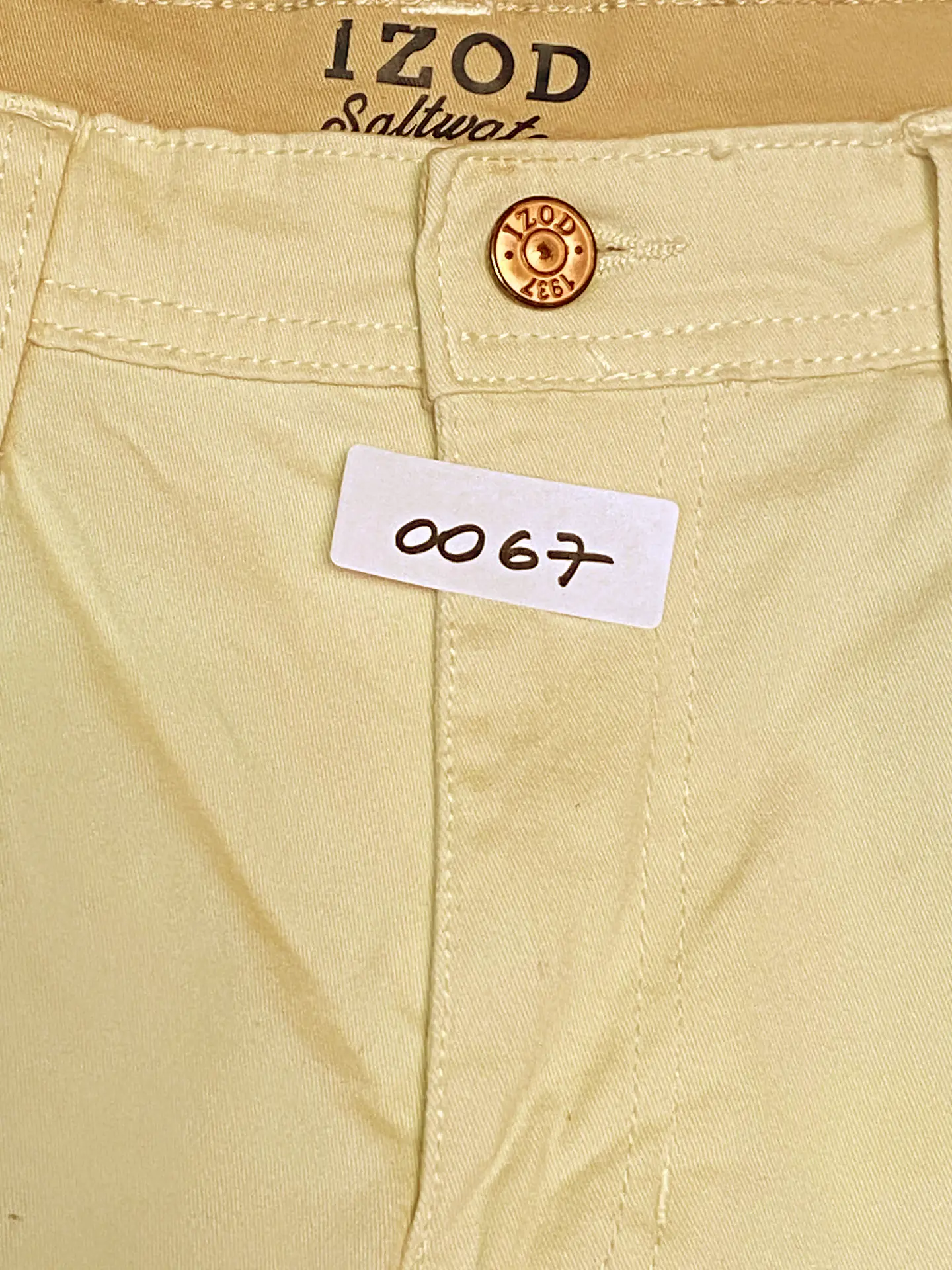 Short Bermuda Hombre Izod Amarillo Suave Talla 34 / 44 talla chile 13