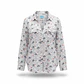 Camisa Mujer Columbia Blanca Estampada Veleros Talla M - Miniatura 1