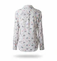 Camisa Mujer Columbia Blanca Estampada Veleros Talla M - Miniatura 2