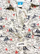 Camisa Mujer Columbia Blanca Estampada Veleros Talla M - Miniatura 18