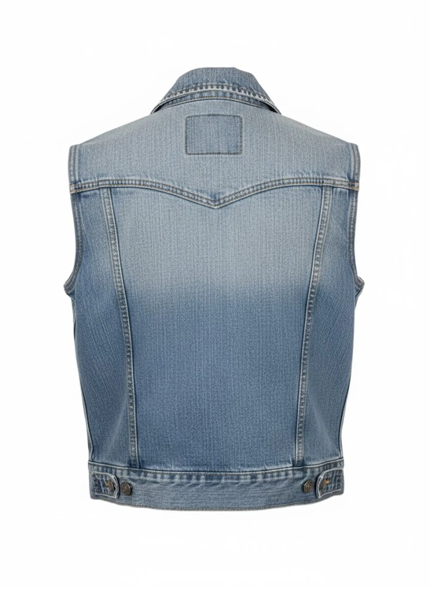 Chaleco / Chaqueta sin mangas Mezclilla Mujer Levi's Talla M 2