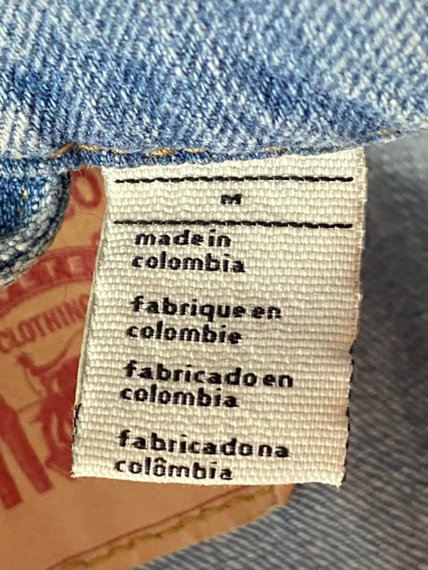 Chaleco / Chaqueta sin mangas Mezclilla Mujer Levi's Talla M 7