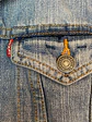 Chaleco / Chaqueta sin mangas Mezclilla Mujer Levi's Talla M - Miniatura 8