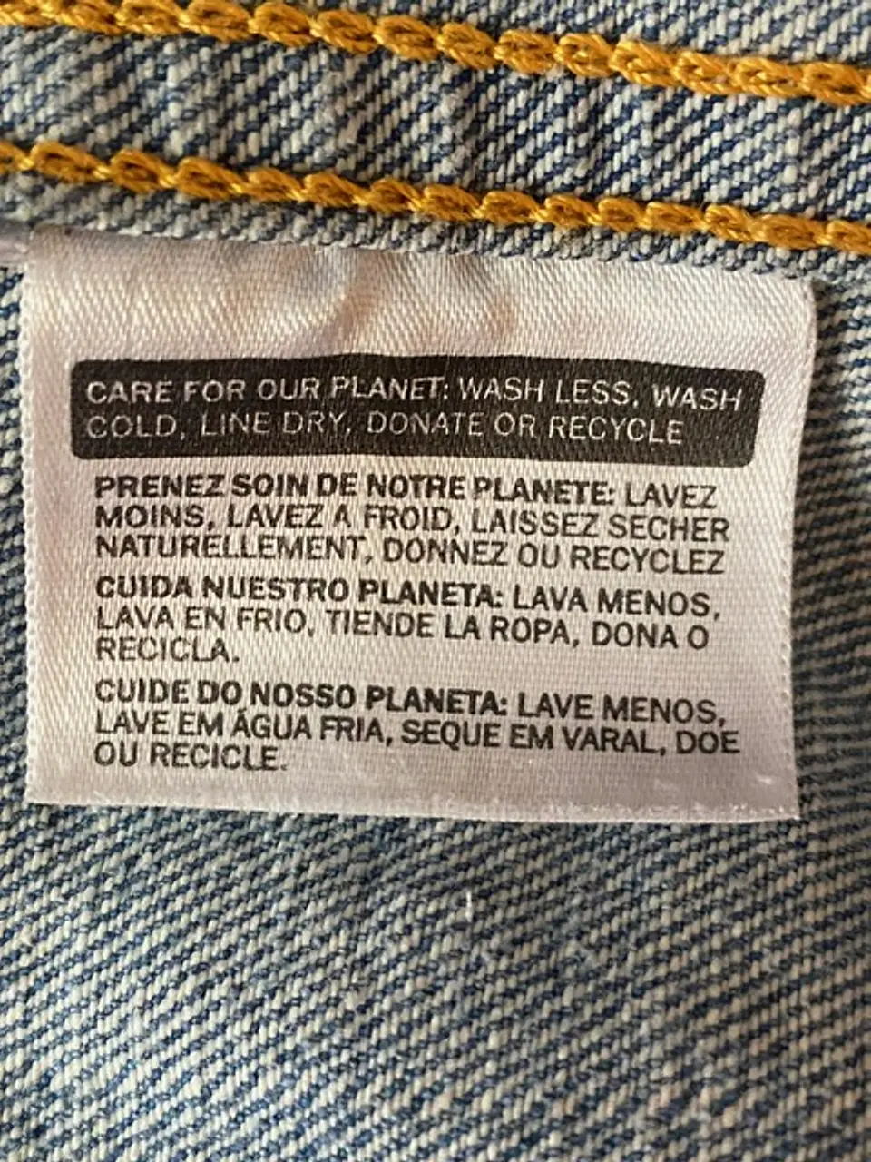 Chaleco / Chaqueta sin mangas Mezclilla Mujer Levi's Talla M 9