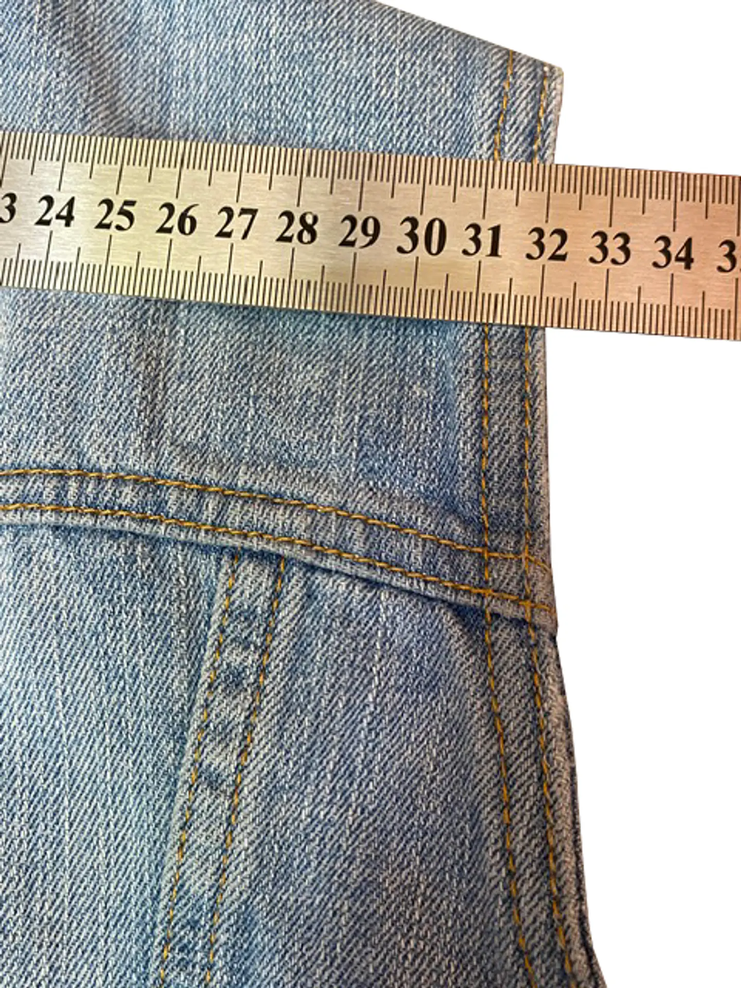 Chaleco / Chaqueta sin mangas Mezclilla Mujer Levi's Talla M 13