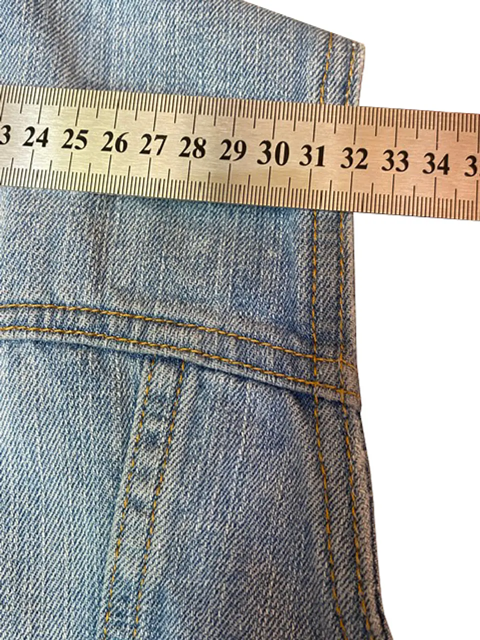 Chaleco / Chaqueta sin mangas Mezclilla Mujer Levi's Talla M 13
