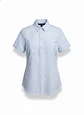 Blusa Camisa Mujer Tommy Hilfiger Rayas Blanca Talla L - Miniatura 1