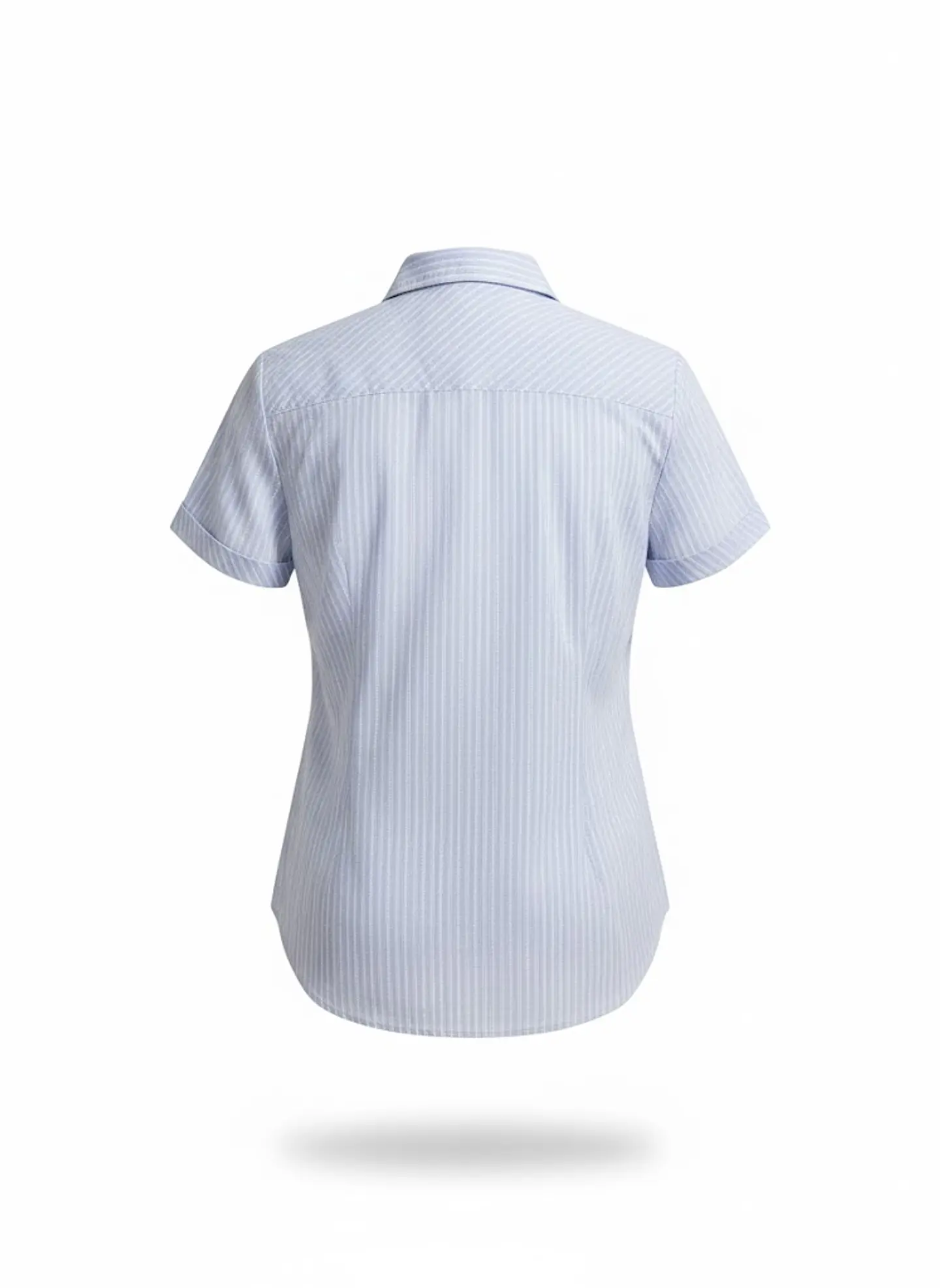 Blusa Camisa Mujer Tommy Hilfiger Rayas Blanca Talla L 2