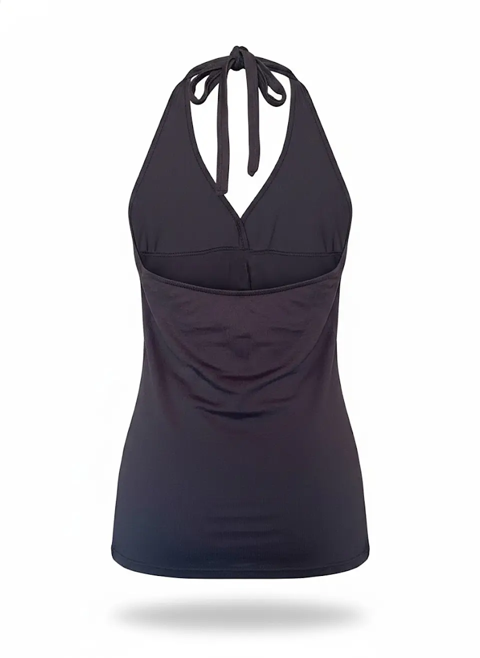 Top Tommy Bahama Halter de Seda Negro, Talla M (8/10) 2