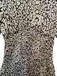 Vestido Corto Casual Floral Blanco y Negro Angie, Talla S - Miniatura 8