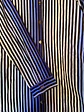 Camisa Larga de Rayas Azul y Negro Tommy Bahama, Talla M - Miniatura 7