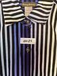 Camisa Larga de Rayas Azul y Negro Tommy Bahama, Talla M - Miniatura 15