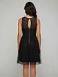 Vestido Corto Negro de Fiesta con Encaje e Xhilaration, Talla M - Miniatura 5
