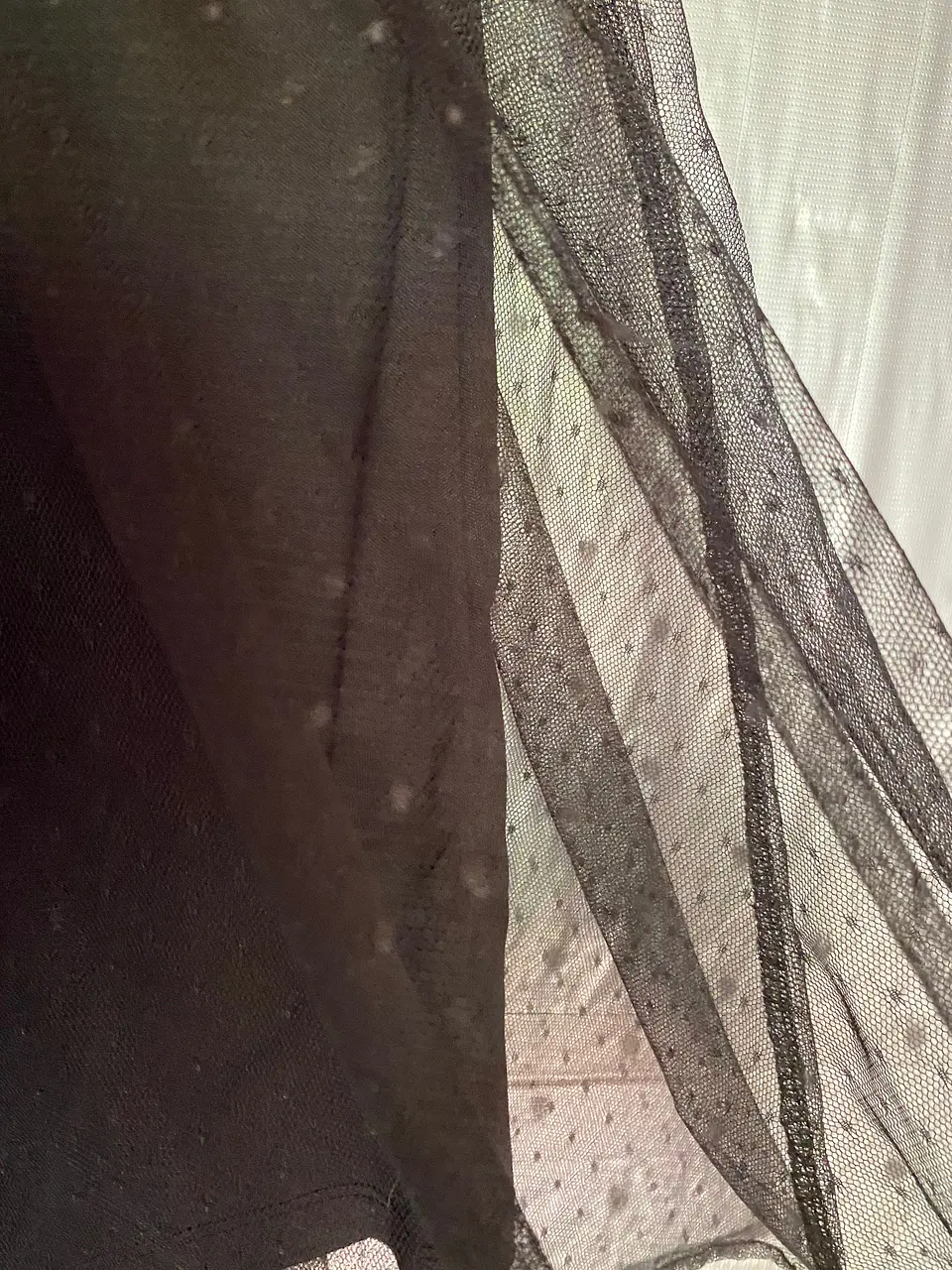 Vestido Corto Negro de Fiesta con Encaje e Xhilaration, Talla M 9