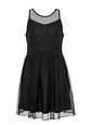 Vestido Corto Negro de Fiesta con Encaje e Xhilaration, Talla M - Miniatura 1