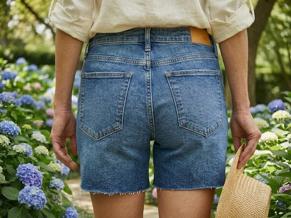 Shorts de Mezclilla High Rise Dear John Julian, Talla 29  /40 Chile 6